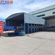 浦東移動(dòng)式推拉鋼架伸縮雨棚搭建樣例圖