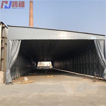 太倉(cāng)浮橋藍(lán)色移動(dòng)篷-周邊活動(dòng)伸縮雨棚搭建