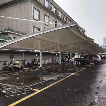 湖州膜結(jié)構(gòu)電動車停車棚廠家,汽車棚價格