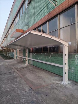 濱州小區(qū)自行車棚亞德美膜布加工