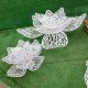 山东销售不锈钢抽象花朵雕塑厂家产品图