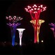 山東新款不銹鋼抽象花朵雕塑圖片產品圖