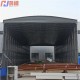 萍乡移动式推拉钢架伸缩雨棚搭建样例图