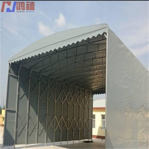 张江大型仓库带轮雨篷厂商，浦东上门制作遮阳篷
