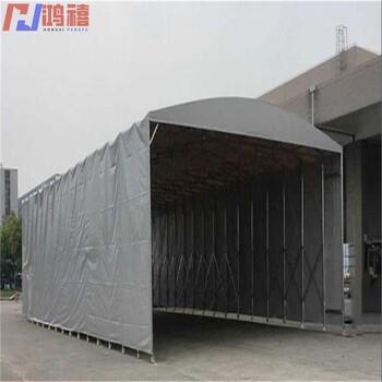 莘莊有萬向輪鋼架移動移動輪雨棚-閔行老油布篷房搭建