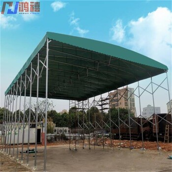 萬祥鍍鋅管帶輪推拉式帶輪雨篷/浦東伸縮遮陽篷廠家