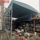 建湖大型仓库遮阳雨棚搭建帆布伸缩型仓库篷产品图