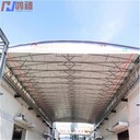 瑤海鋼管架帶車輪推拉伸縮式移動(dòng)雨篷