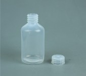 PFA/FEP广口窄口试剂瓶100ml透明宽口样品瓶半导体用氯硅烷取样瓶