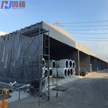 馬橋移動推拉移動輪雨棚-閔行老油布篷房搭建