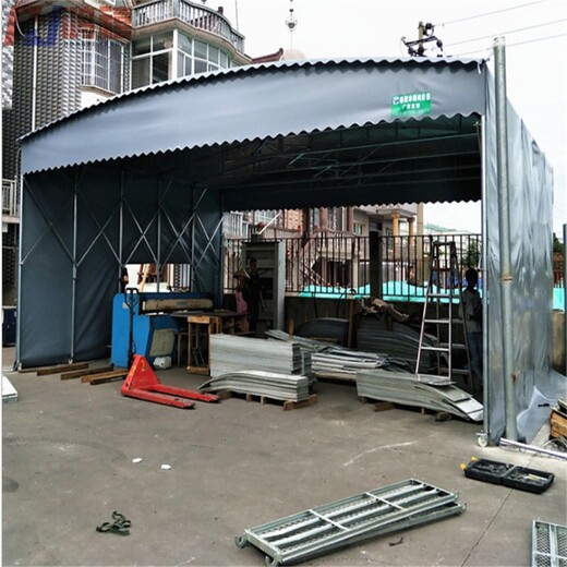 田家庵大型倉庫活動伸縮雨棚廠商