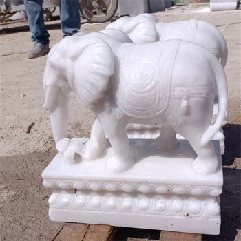 仿古石雕大象款式