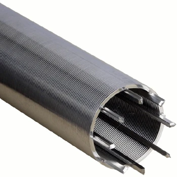 無錫生產(chǎn)楔形網(wǎng)繞絲管濾棒定制生產(chǎn)原料油過濾器濾棒