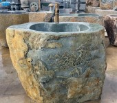 曲阳县庭院石头洗手盆生产厂家
