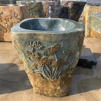 制作石頭洗手盆制作廠家