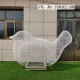 曲阳县公园不锈钢丝编织小鸟雕塑大全产品图