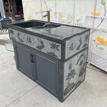 鵝卵石石頭洗手盆加工廠