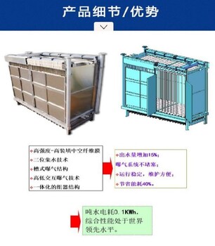 碧水源弦纹平板mbr陶瓷平板膜设备厂家