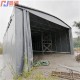 涿州施工移动仓库篷/鸿禧伸缩式推拉雨棚展示图