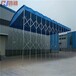 樂清大型倉庫伸縮雨棚-推拉篷制作
