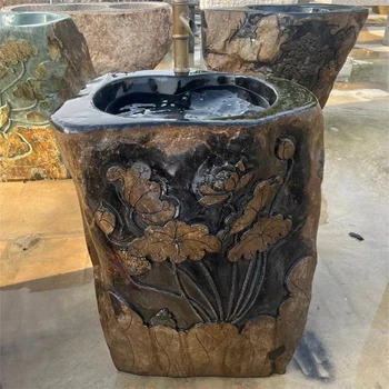 曲陽縣供應(yīng)石頭洗手盆大全