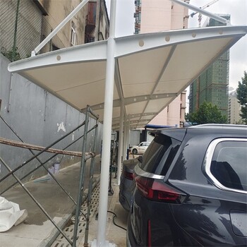 上海雙開型膜結(jié)構(gòu)車棚廠家電話