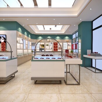 鎮(zhèn)江眼鏡店展柜設(shè)計(jì)裝修圖鎮(zhèn)江眼鏡店裝修設(shè)計(jì)公司柜臺(tái)定做