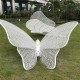 铁艺镂空蝴蝶雕塑图