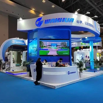 青島工博會展臺設計制作會展展臺搭建施工展會策劃布置工廠