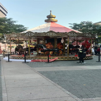 北京兒童游樂(lè)設(shè)備12座旋轉(zhuǎn)木馬出租