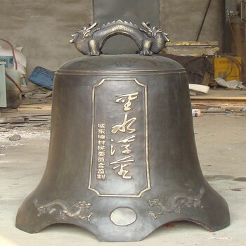 仿銅警鐘長鳴雕塑報價及圖片