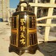 玻璃鋼警鐘長鳴雕塑圖