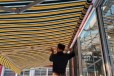 北京宣武7米宽遮阳篷特制加工定制厂家