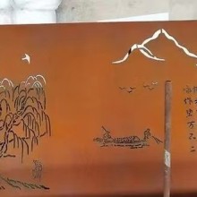 南京高强度耐候钢板红锈钢板信誉保证图片