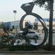 不銹鋼戒指雕塑訂制圖