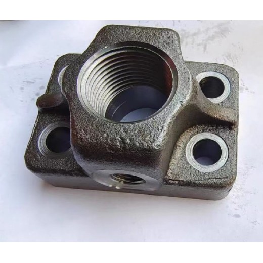  Luoyang supply oil pump flange, hydraulic oil pump inlet and outlet flange