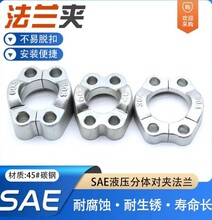  Telephone picture of Bazhong manufacturer of SAE flange clamp