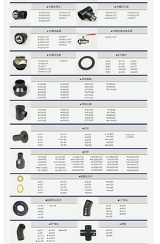 浙江大口径PE给水管规格型号pe给水管燃气管