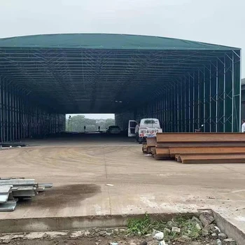 陜西推拉雨棚廠家西安彩鋼雨棚定制價格