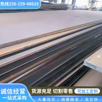 上海nm400耐磨板腾达源700L高强度方管斗底板用衬板