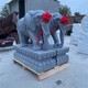 石象雕塑圖