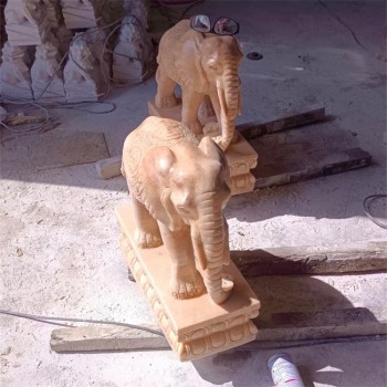 寺廟石象雕塑款式