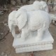 别墅石象雕塑图