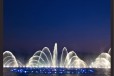 昆明广场湖面浮排喷泉水景工程施工安装