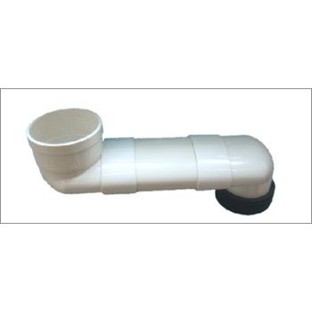 宁波中财PVC-U排水雨水管批发塑料PVC排水管