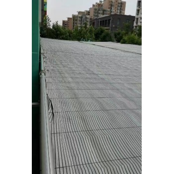 北京延庆大型电动遮阳网上门安装