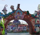 儿童游乐园建筑外观设计儿童游乐园门头设计