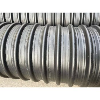 宁波中财钢带增强PE螺旋波纹管生产厂家波纹管材生产线