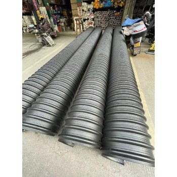 宁波中财钢带增强PE螺旋波纹管生产厂家波纹管材生产线