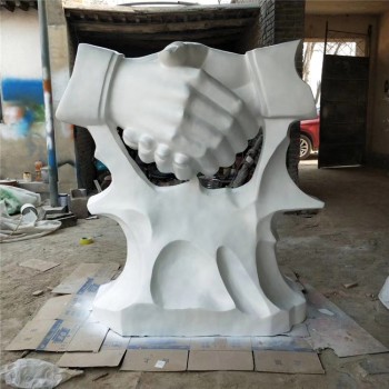 曲阳县供应不锈钢拳头造型雕塑加工厂